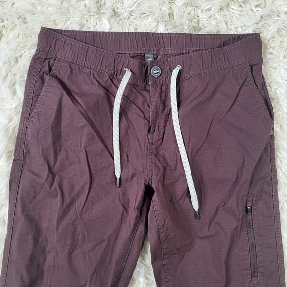 Vuori Ripstop Pants Drawstring Marron Size Medium - Picture 3 of 13